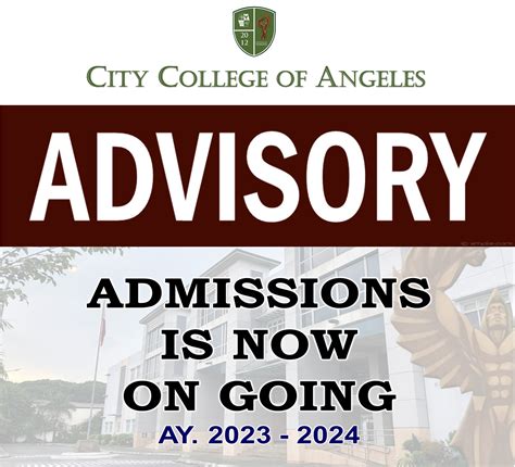 city college of angeles admission|CCA ADMISSION .